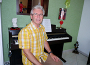 Bernard Martinand With His New Yamaha CLP340 Bernard Martinand With His New Yamaha CLP340