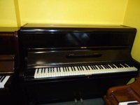 Challen Upright Piano Black Satin