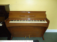 Melodelle 6 Octave Upright Piano Walnut