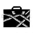 Sheet Music Bag Piano Design Mapac 11320 Black Sheet Music Bag Piano Design Mapac 11320 Black