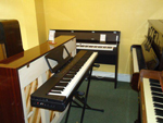 Upright and Digital Piano Showroom