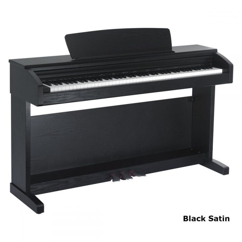 Broadway B1 in Black Satin