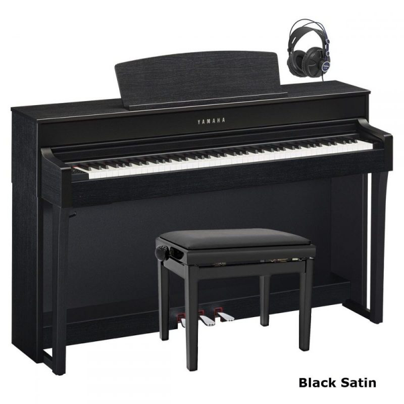 Yamaha CLP645 Black Satin