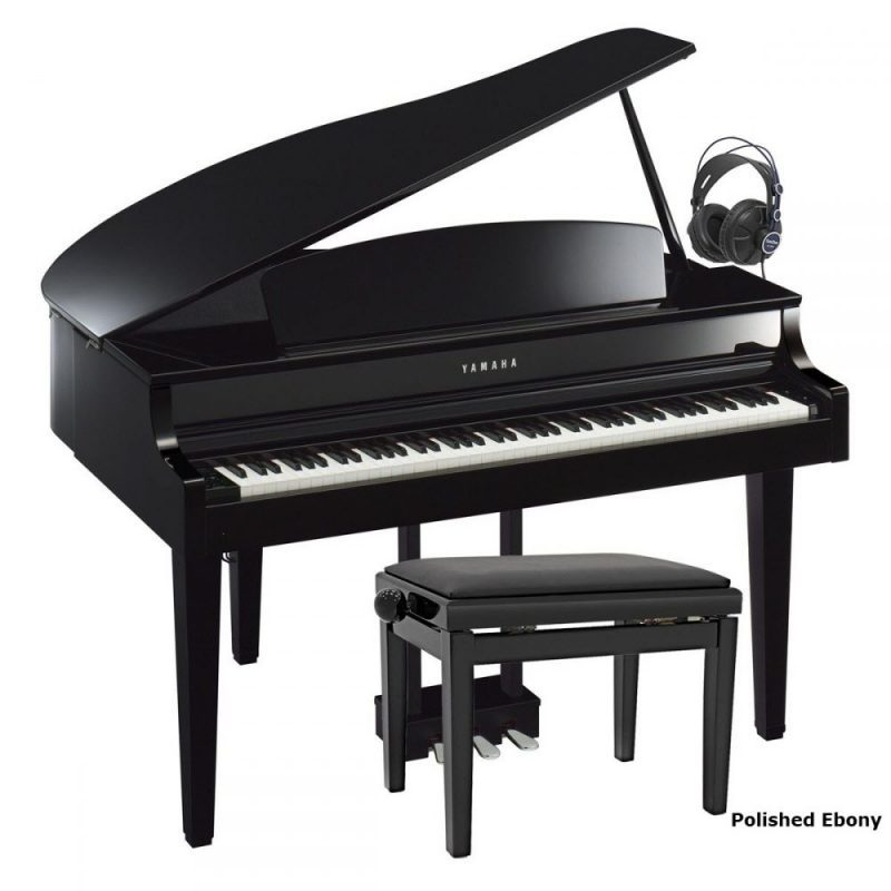 Yamaha CLP665GP Polished Ebony