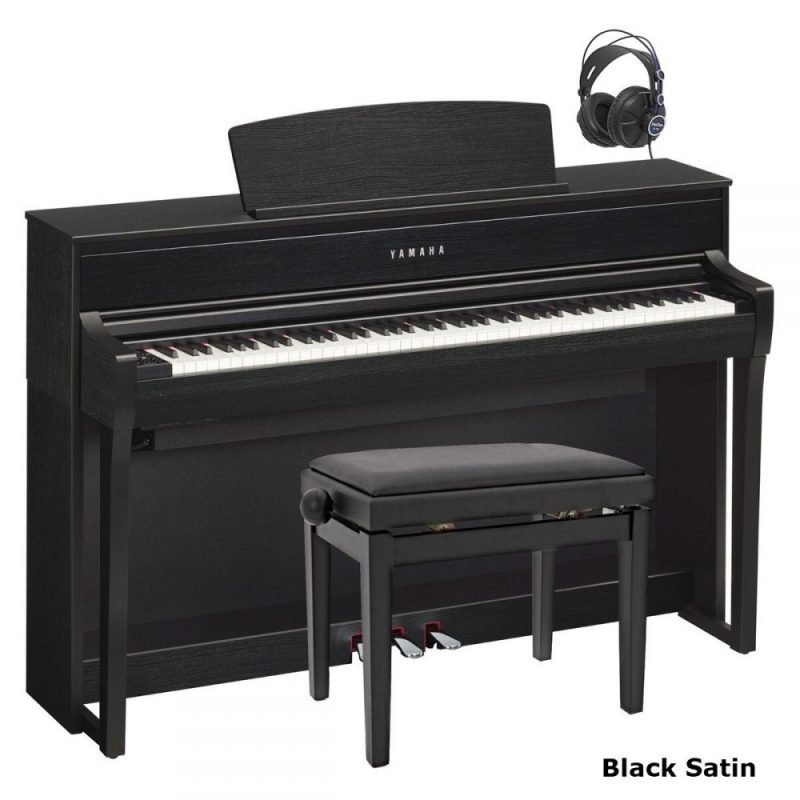 Yamaha CLP675 Black Satin