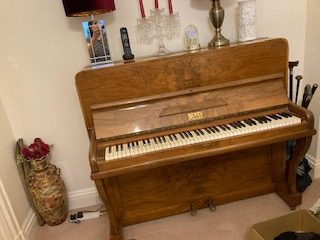 Second hand Berry Upright Piano