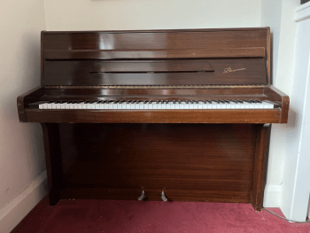 second hand Danemann upright piano