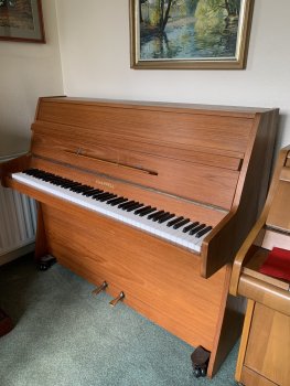 Second hand Chappell upright piano