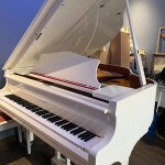 Classenti AG1 baby grand piano in white